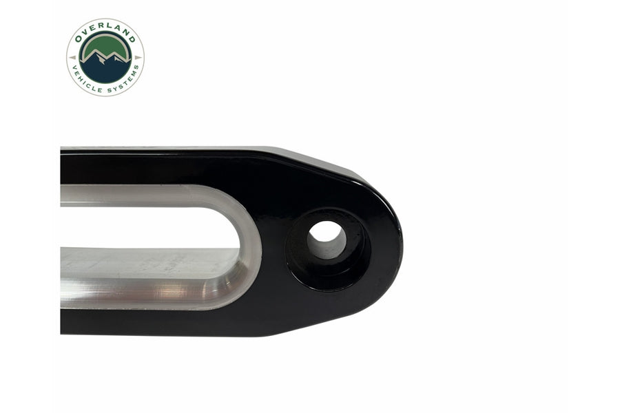 Overland Vehicle Systems Professional Grade Hawse Fairlead Black