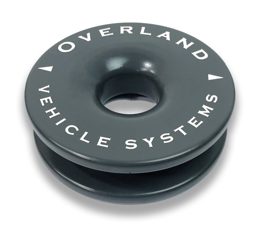 Overland Vehicle Systems 4in Recovery Ring - Gray