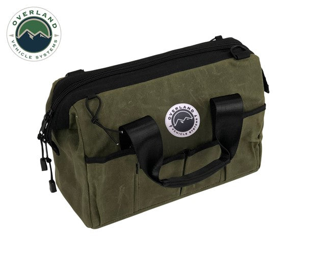 Overland Vehicle Systems All Purpose Tool Bag, Waxed Canvas