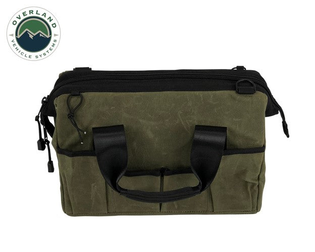 Overland Vehicle Systems All Purpose Tool Bag, Waxed Canvas
