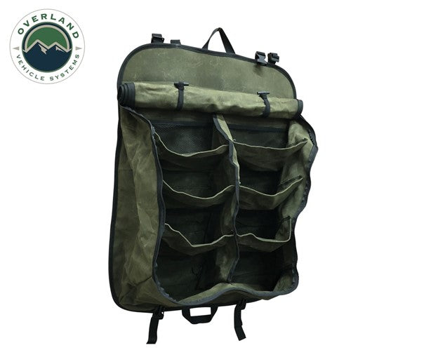 Overland Vehicle Systems Camping Storage Bag #16, Waxed Canvas