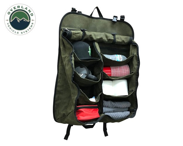 Overland Vehicle Systems Camping Storage Bag #16, Waxed Canvas