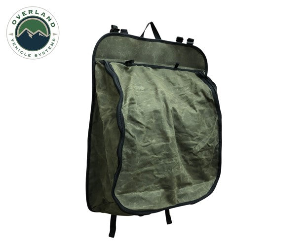 Overland Vehicle Systems Camping Storage Bag #16, Waxed Canvas