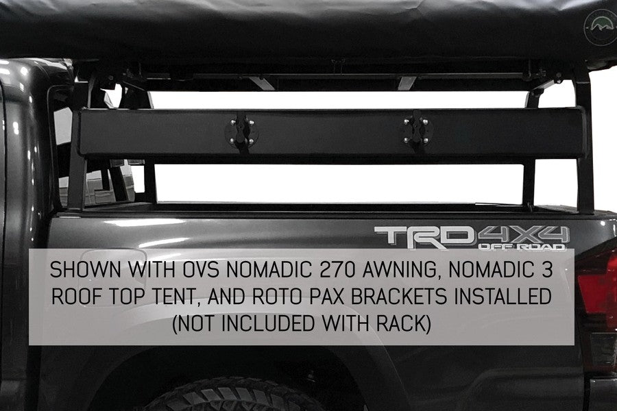 Overland Vehicle Systems Discovery Rack, Mid Size Truck Short Bed Application