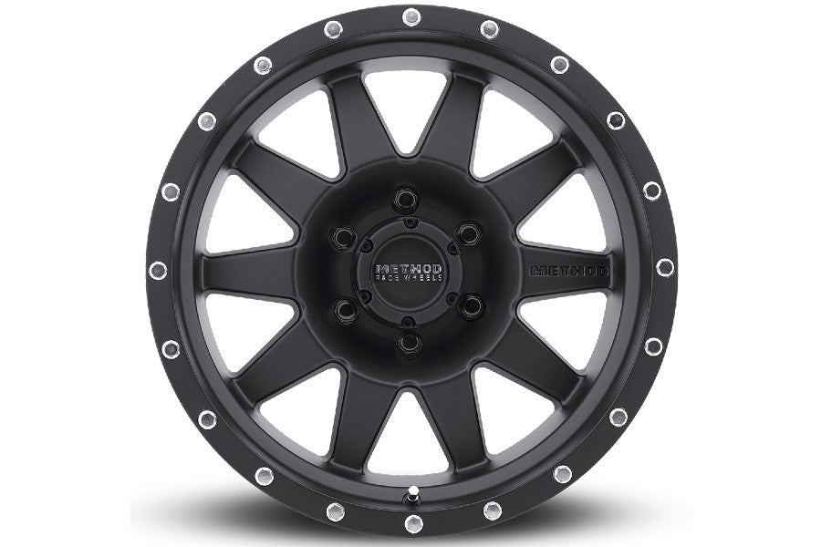 Toyota 4Runner/Tacoma/Tundra Method Race Wheels 301 The Standard Series Wheel 17x9.0 6x139.7 12mm - Matte Black