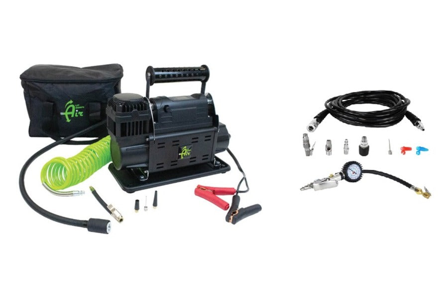 UpDown Air EGOI Portable Air Compressor w/ Hose and Accessory Kit