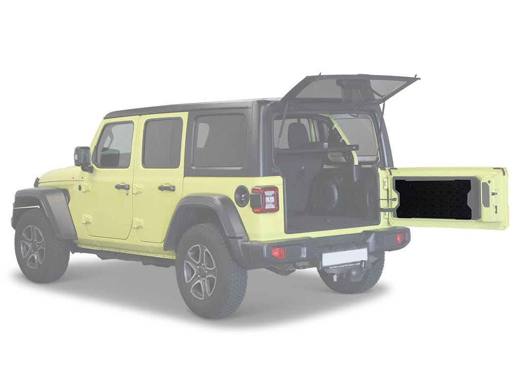 Jeep Wrangler Front Runner Outfitters Tailgate Molle