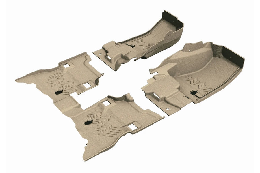Jeep Wrangler JL 4XE ArmorLite Front and Rear Flooring Kit - Desert Khaki