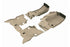 Jeep Wrangler JL 4XE ArmorLite Front and Rear Flooring Kit - Desert Khaki