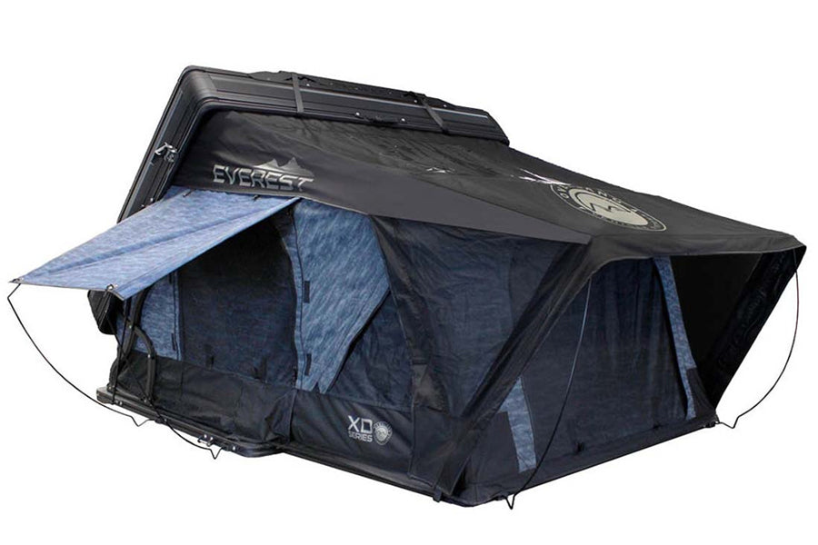 Overland Vehicle Systems XD Everest Cantilever Aluminum Hard Roof Top Tent, 2 Person
