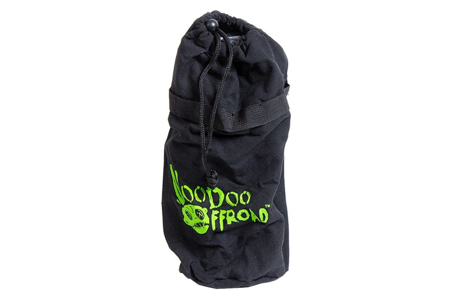 VooDoo Offroad 2.0 Santeria Series Kinetic Recovery Rope-Green w/ Bag