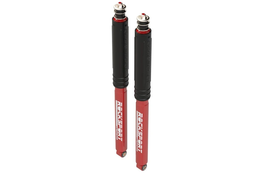 2007-18 Jeep Wrangler JK MetalCloak RockSport RED Long Travel Shocks, Front