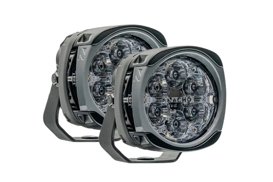 Nacho Offroad Technology Quatro Supreme 100 LED Spot Light - Pair