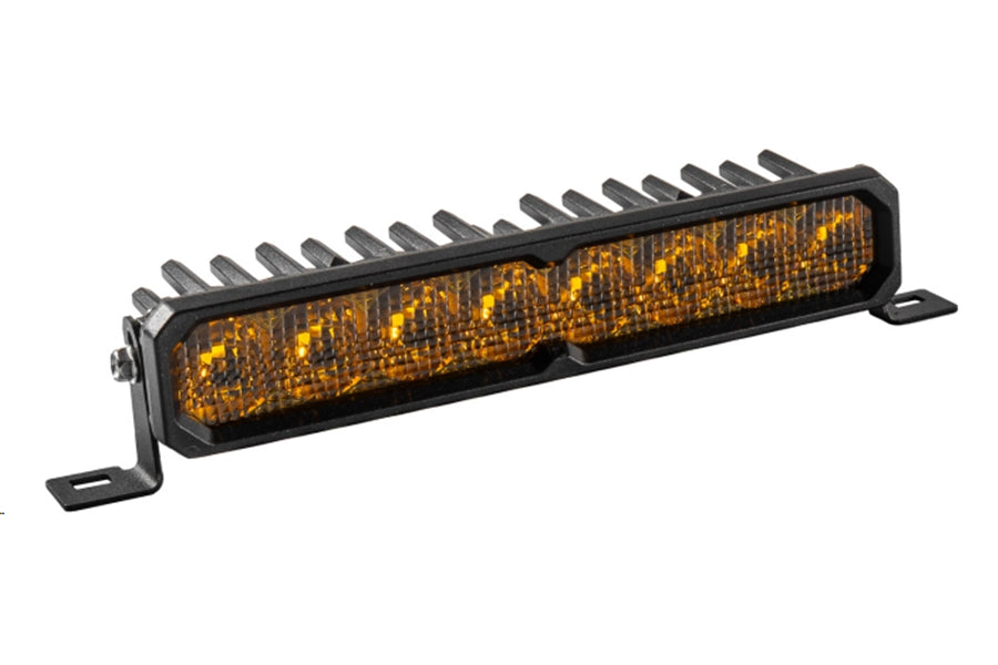 Diode Dynamics SS10 SAE/DOT Yellow LED Light Bar (Single)