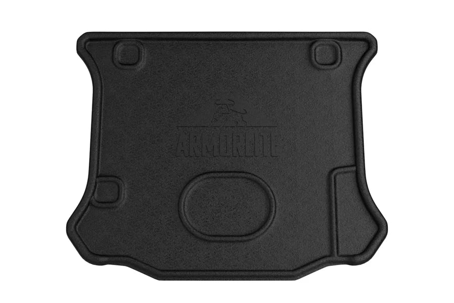 Jeep Wrangler JK 4-Door ArmorLite Rear Cargo Mat, Mesa Smoke