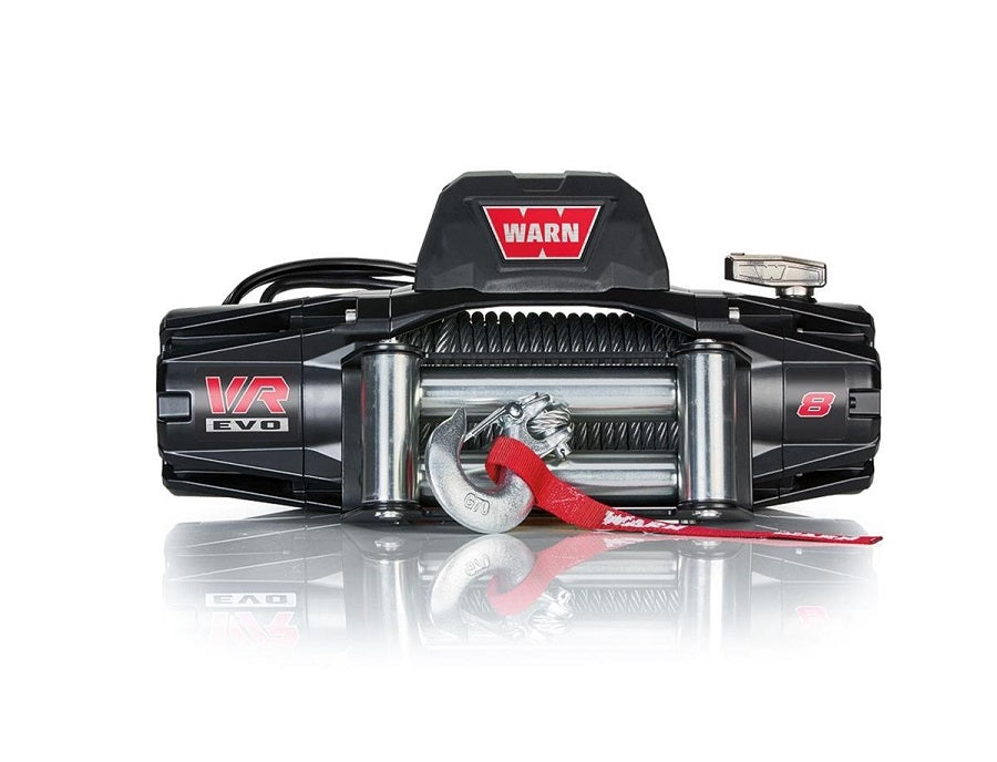 WARN VR EVO8 Winch w/Steel Cable