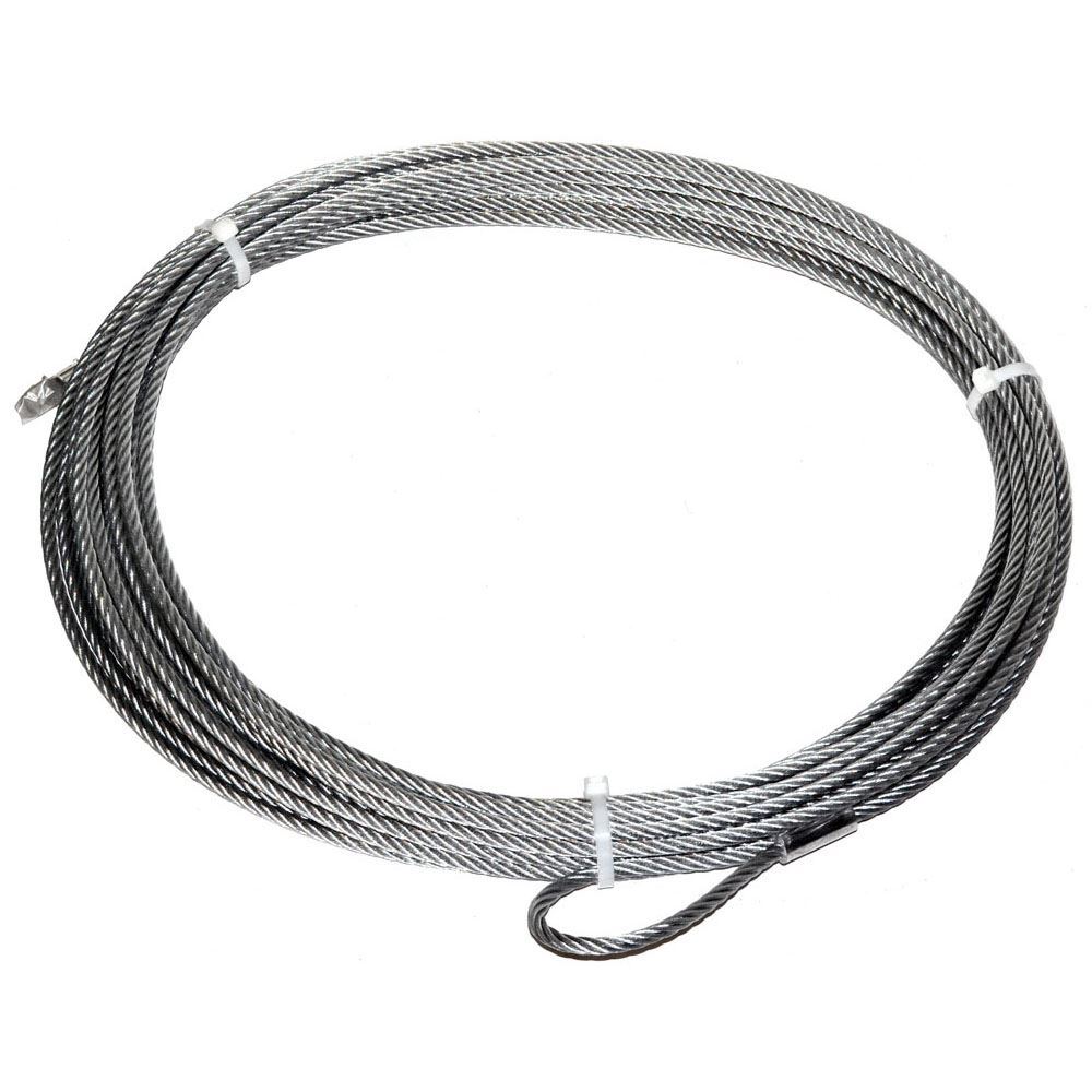 WARN Replacement Wire Rope, 5/16inx80ft
