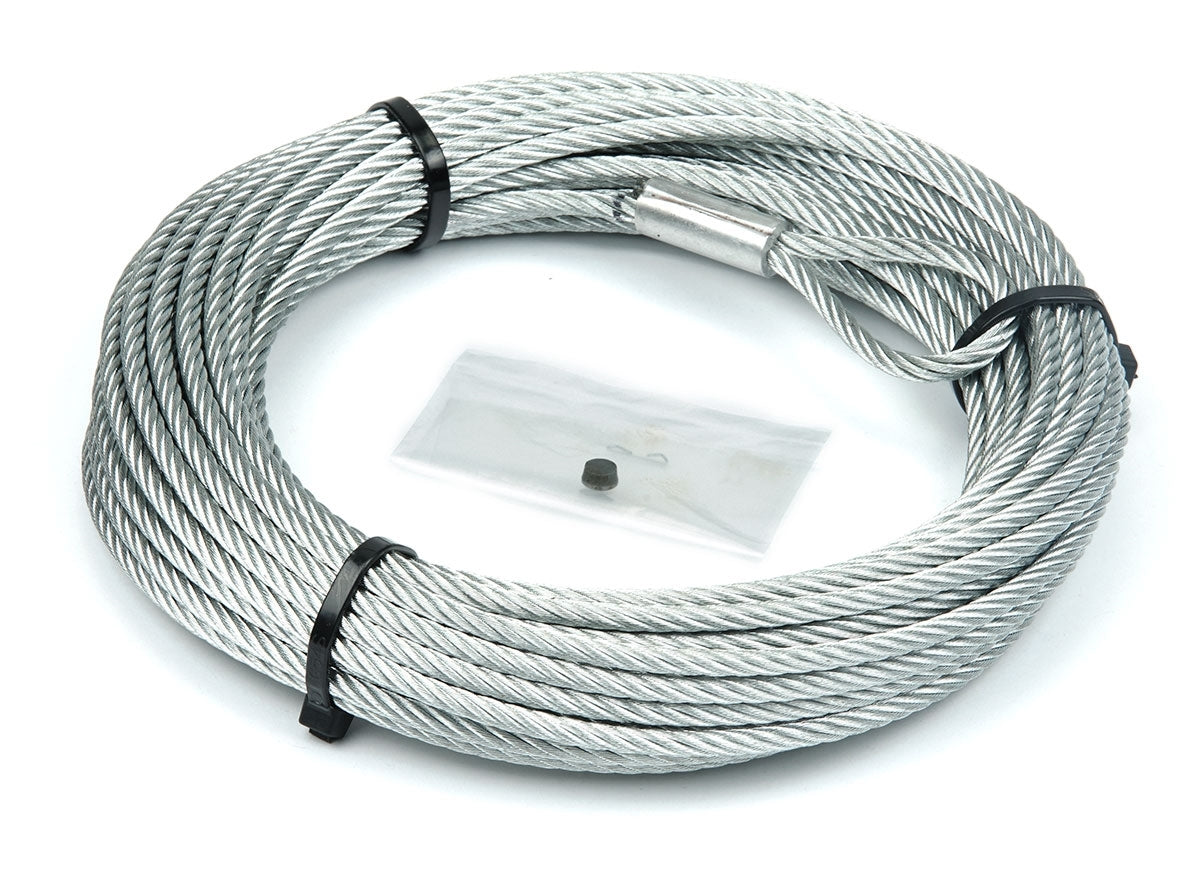 WARN Replacement Wire Rope, 3/16in x 50ft