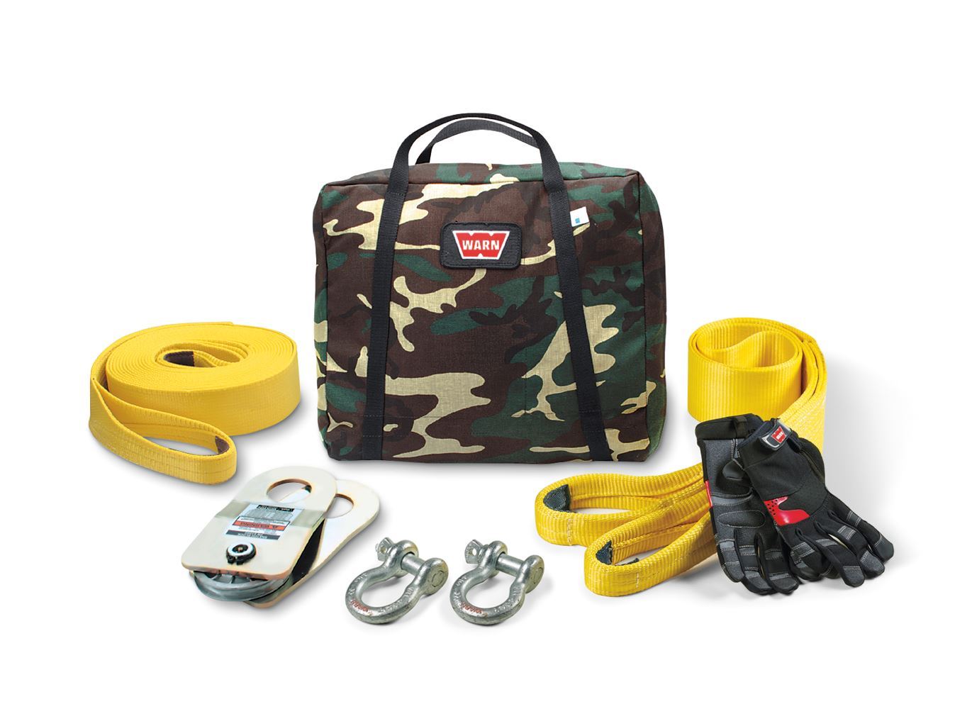 WARN Winch Medium Duty Accessories Kit, Camo