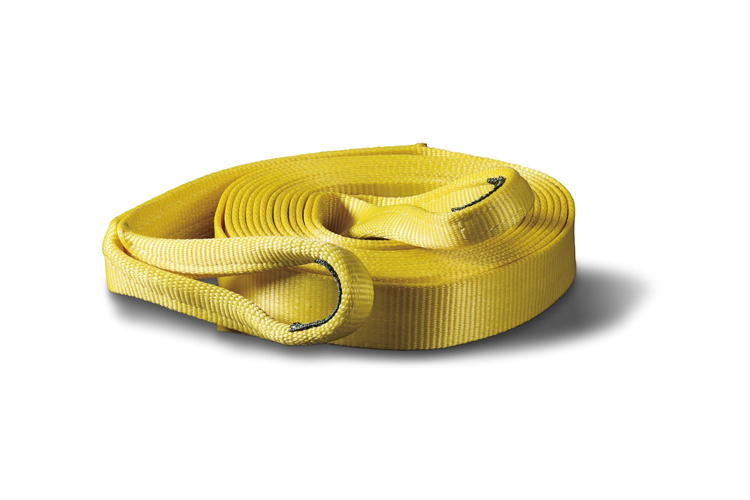 WARN Industrial Recovery Strap - 30ft x 2in, Yellow