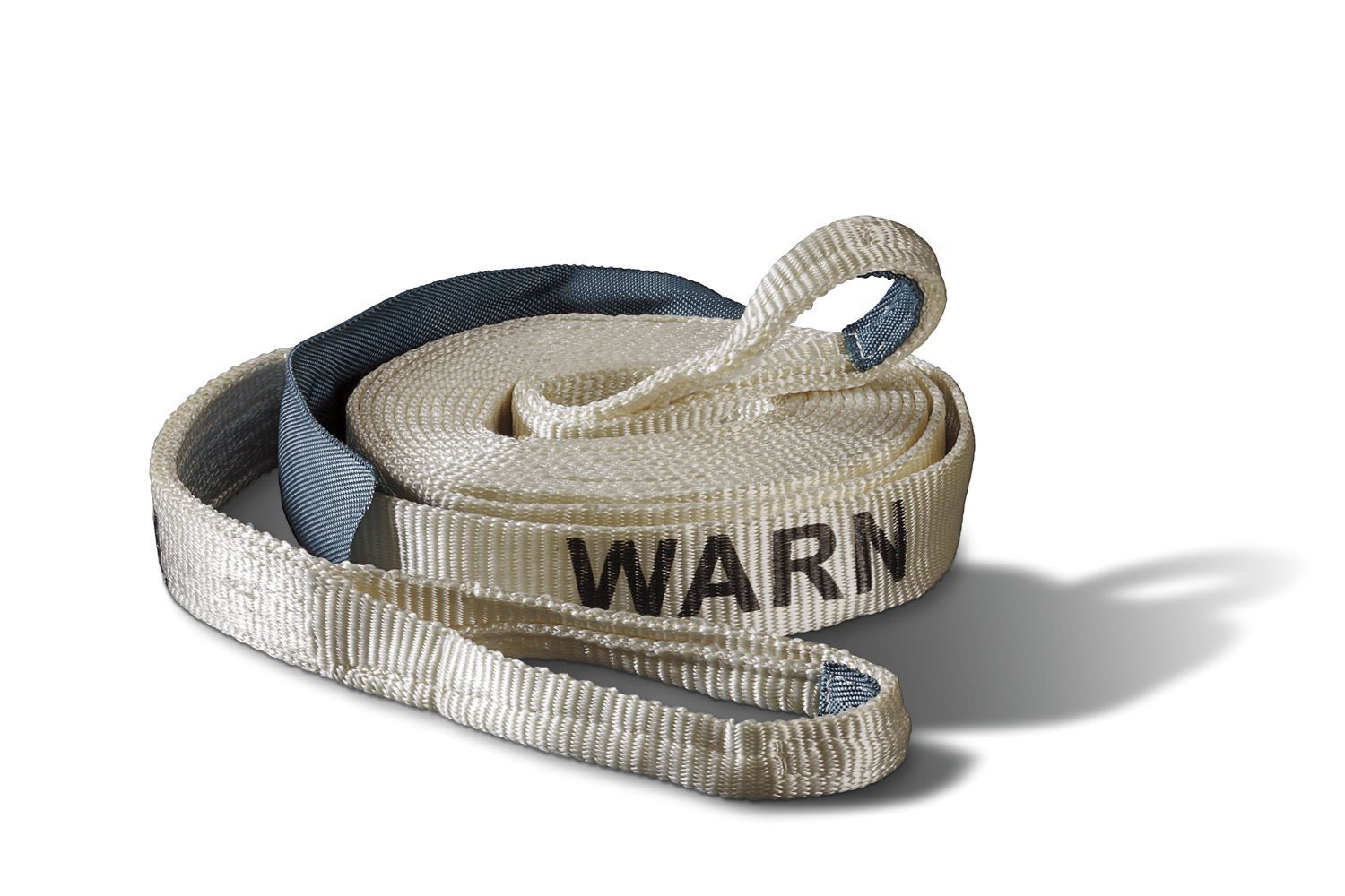 WARN Industrial Recovery Strap - 30ft x 2in, White