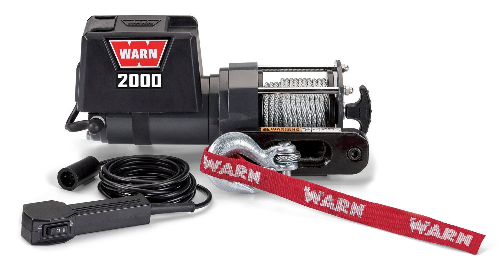 WARN 2000DC 12V Electric Winch