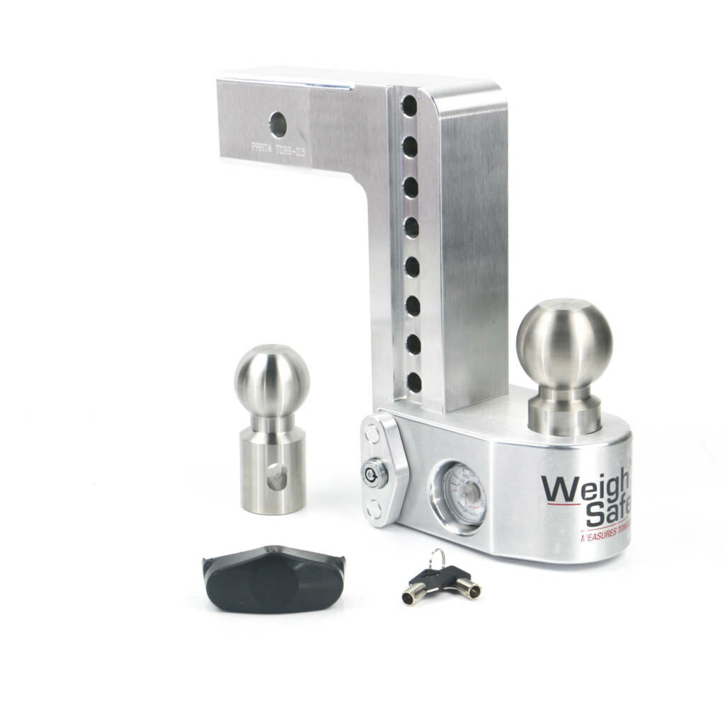 Weigh Safe 8in Drop Hitch w/ 2.5in Shaft