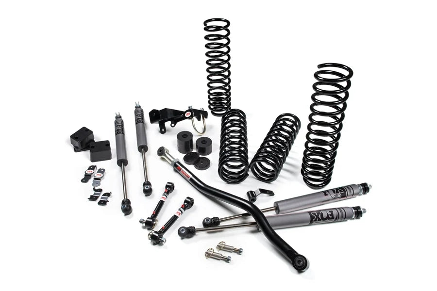 Jeep Wrangler JK 2-Door JKS 3.5in J-Venture Lift Kit w/ Jspec Shocks | JSPEC101K