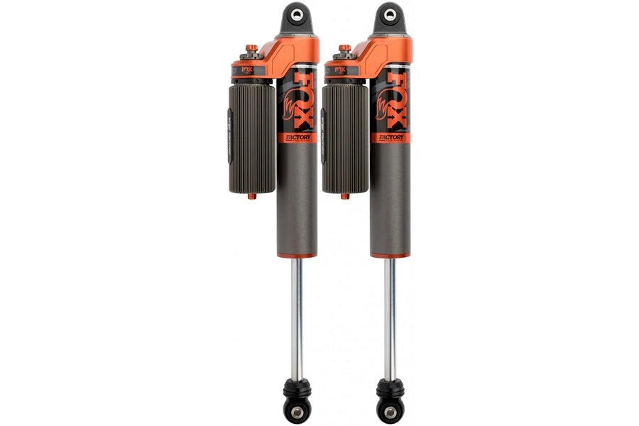 Jeep Gladiator JT Fox Racing 3.0 Factory Race Series Adjustable Internal Bypass Piggyback Rear Shocks - 2-3in Lift