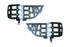 Jeep Wrangler JL and Gladiator JT Fishbone Offroad MOLLE Panel - Rear Door