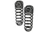 2018-25 Jeep Wrangler JL MetalCloak 2.5-3.5in Rear Dual Rate Coil Springs