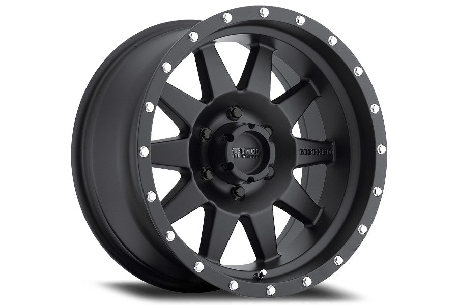 Toyota 4Runner/Tacoma/Tundra Method Race Wheels 301 The Standard Series Wheel 17x9.0 6x139.7 12mm - Matte Black