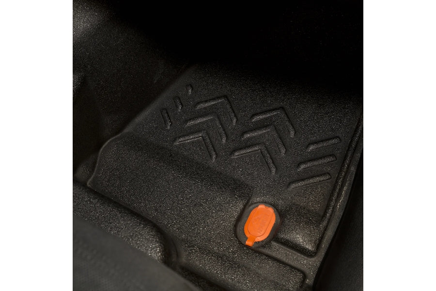 Jeep Wrangler 4XE ArmorLite Front and Rear Flooring Kit - Mesa Smoke
