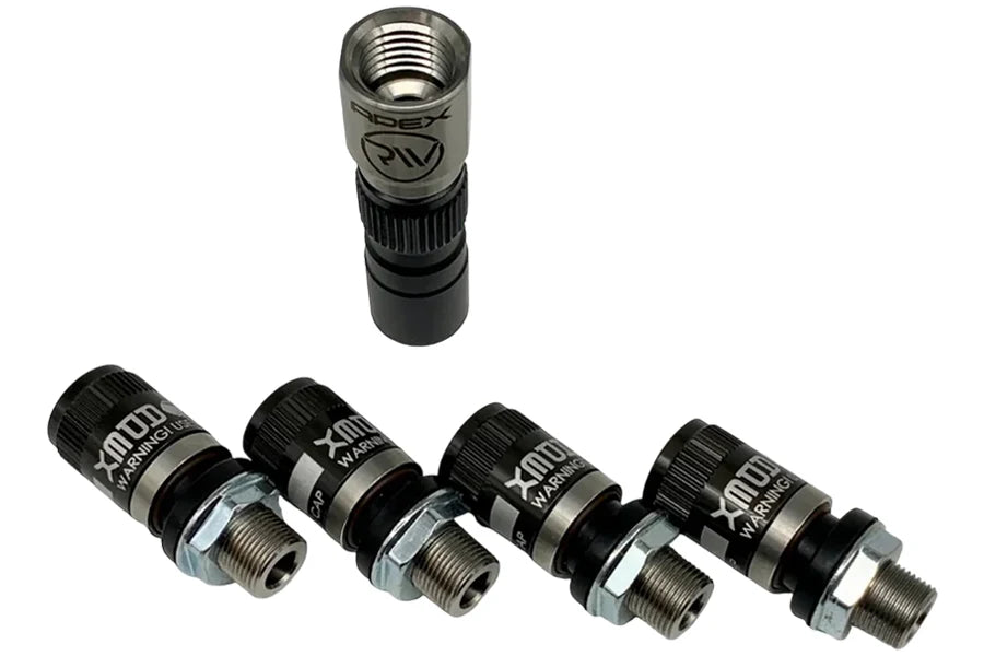 APEX R.I.V. Standard Length Rapid Inflate Valve - Set of 4