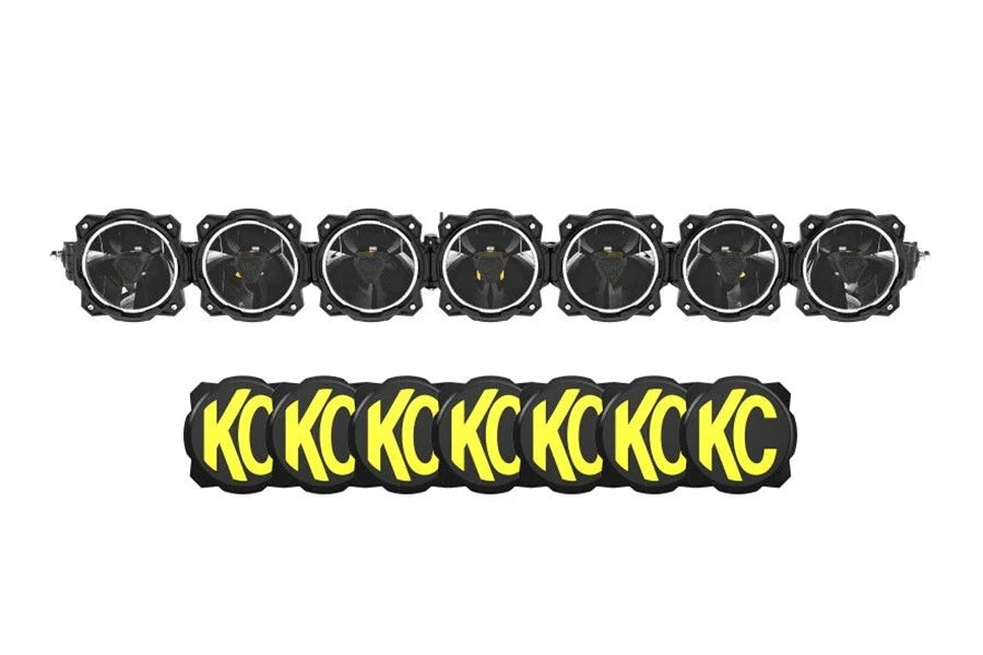 KC HiLiTES Threaded Bumpstop 45in Gravity Titan LED Light Bar (7-Light)