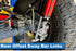 2018-25 Jeep Wrangler JL MetalCloak 12in Rear Offset Sway Bar Link Extension Kit
