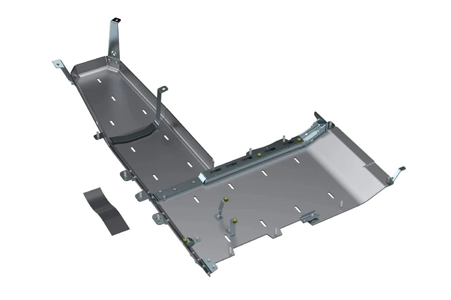 Jeep Wrangler JL 4xe Artec Industries T-Case & Fuel Skid Plate - Bare