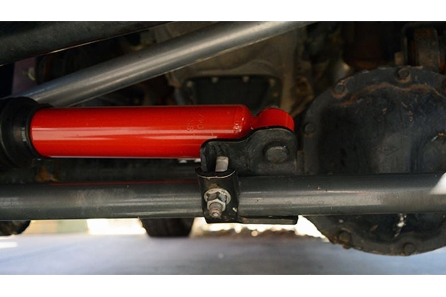 2007-18 Jeep Wrangler JK MetalCloak RockSprort RED Steering Stabilizer